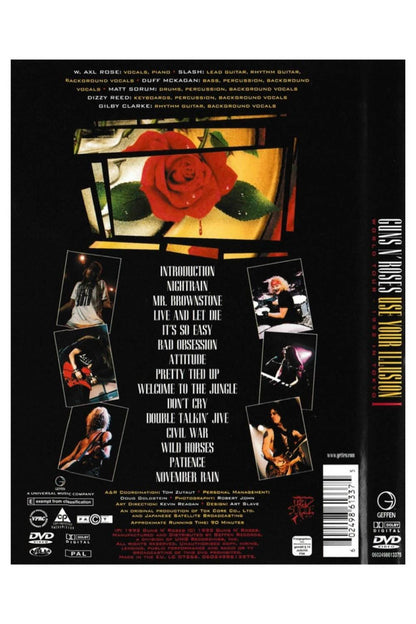 GUNS N  ROSES - USE YOUR ILLUSION I | DVD