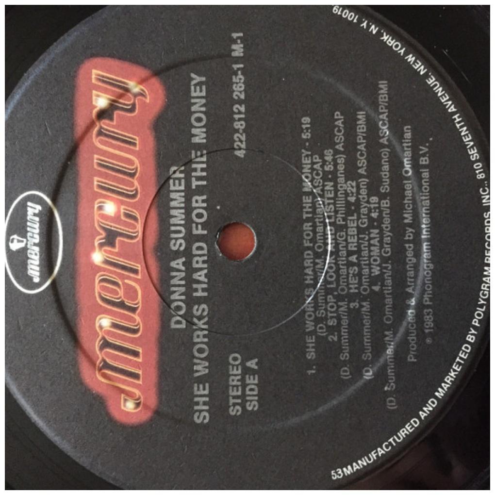 DONNA SUMMER - SHE WORK HARD FOR THE MONEY | 7" SINGLE USADO