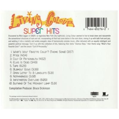 LIVING COLOUR - SUPER HITS | CD