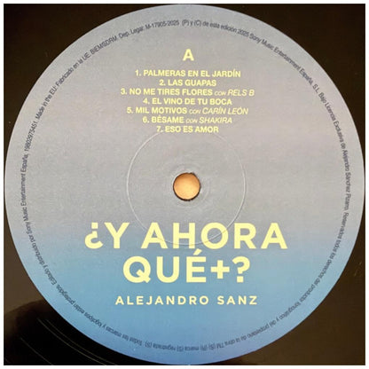 ALEJANDRO SANZ - Y AHORA QUE MAS | VINILO