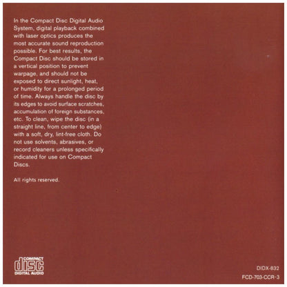 CREEDENCE CLEARWATER REVIVAL - CHRONICLE: 20 GREATEST HITS VOL. 2" | CD