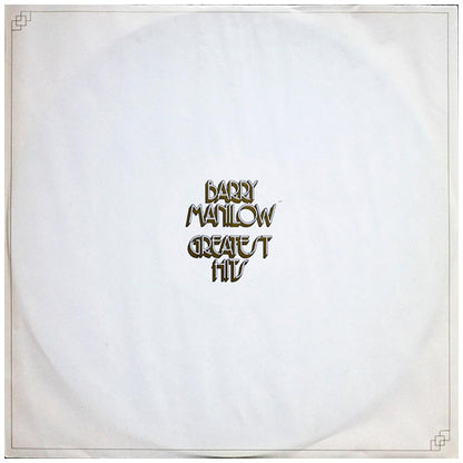 BARRY MANILOW - GREATEST HITS (2LP) | VINILO USADO
