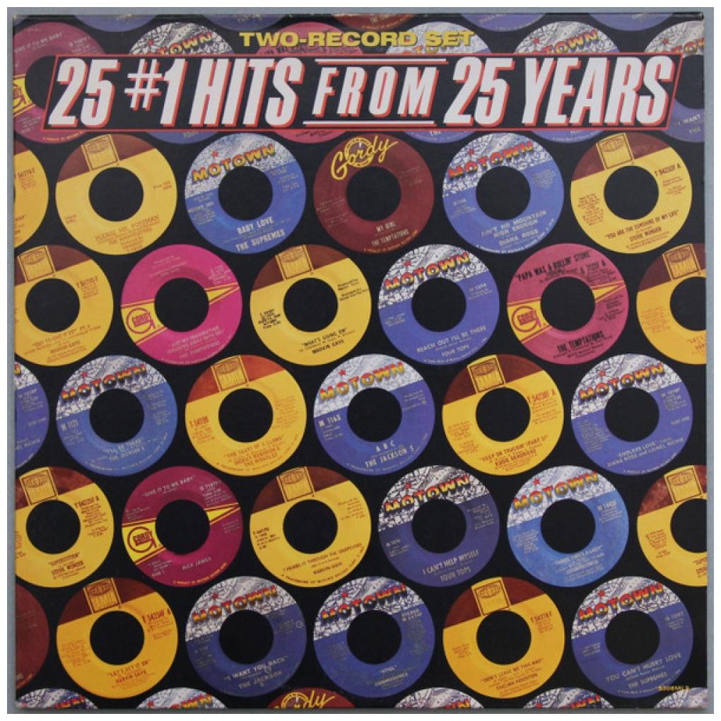 25 #1 HITS FROM 25 YEARS - MOTOWN: VARIOUS ARTIST (2LP) | VINILO USADO