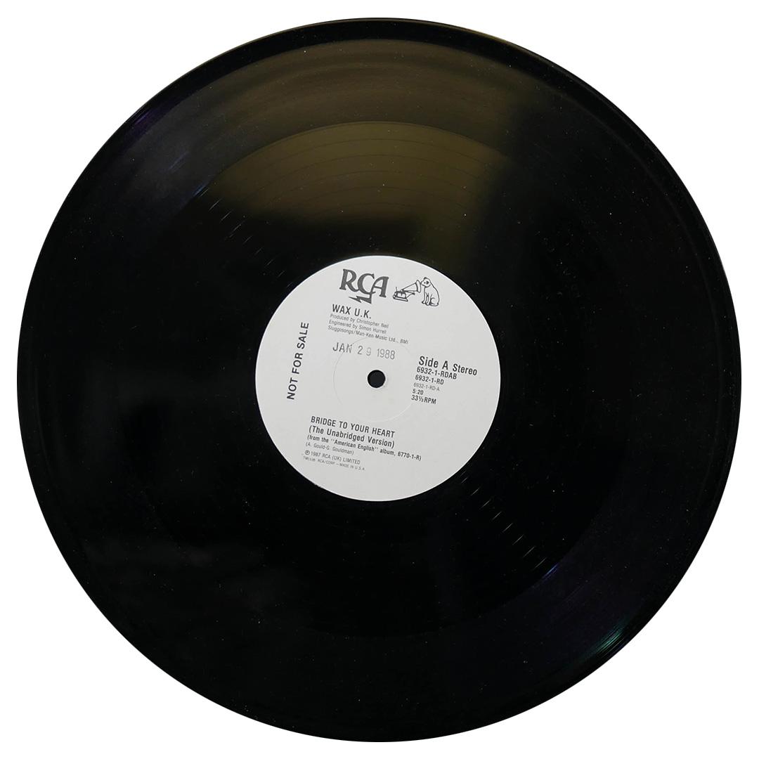 WAX - BRIDGE TO YOUR HEART | 12" MAXI SINGLE USADO