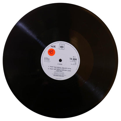 ALISON MOYET - THAT OLE DEVIL CALLED LOVE (LP VERSION + JAZZ VERSION) | 12 MAXI SINGLE USADO