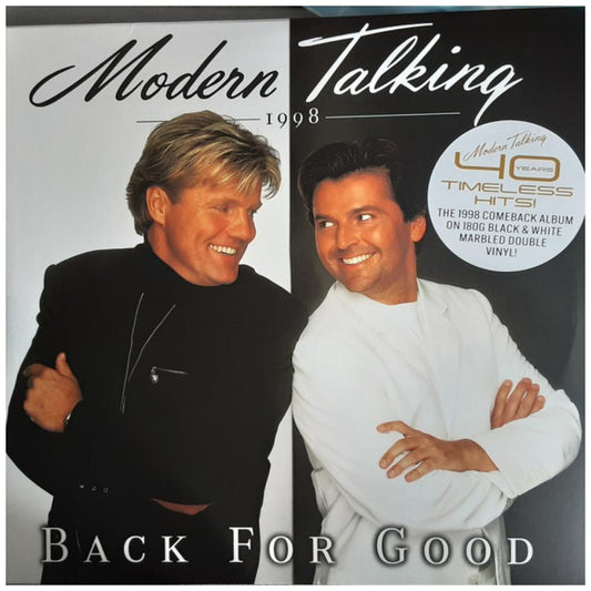 MODERN TALKING - BACK FOR GOOD (180GRS) (BLACK & WHITE MARBLED VINYL) (2LP) | VINILO