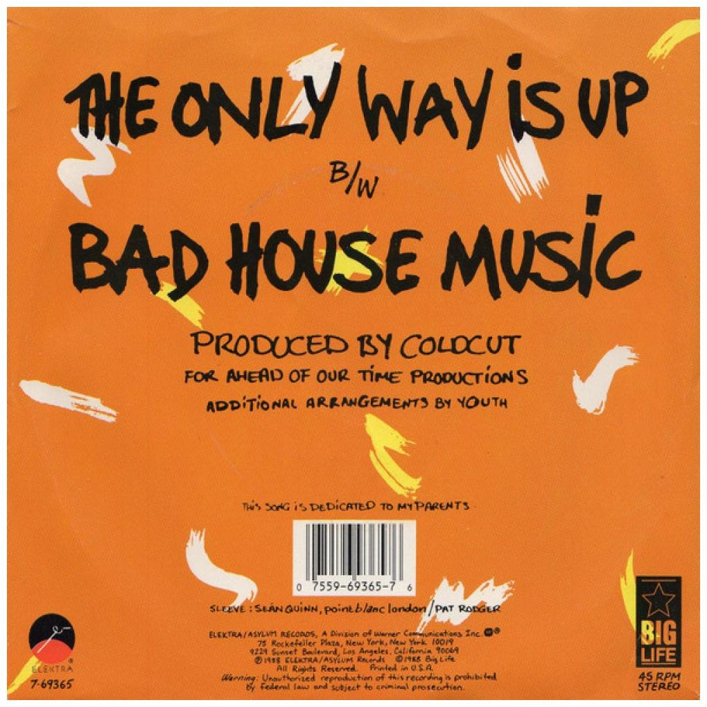 YAZZ AND THE PLASTIC POPULATION - THE ONLY WAY IS UP | 7" SINGLE USADO