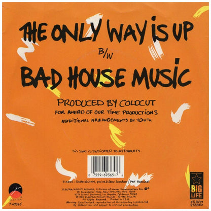 YAZZ AND THE PLASTIC POPULATION - THE ONLY WAY IS UP | 7" SINGLE USADO