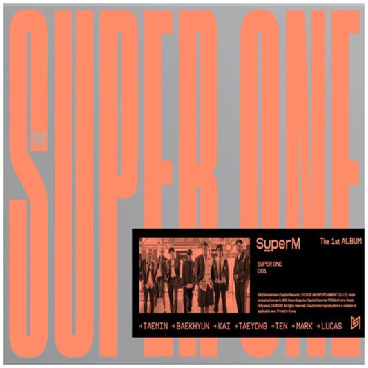 SUPERM - SUPER ONE: 1ST ALBUM (SUPER VERSION) | CD