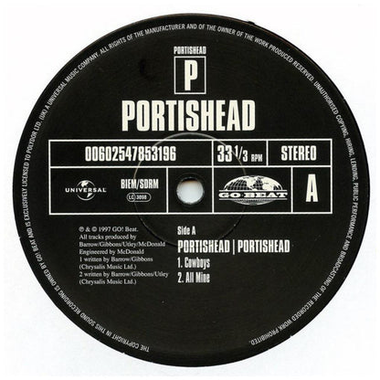 PORTISHEAD - PORTISHEAD | VINILO
