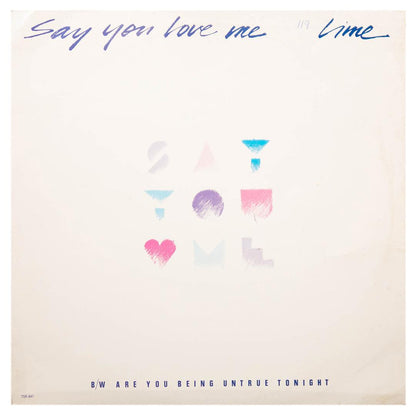 LIME - SAY YOU LOVE ME | 12" MAXI SINGLE USADO