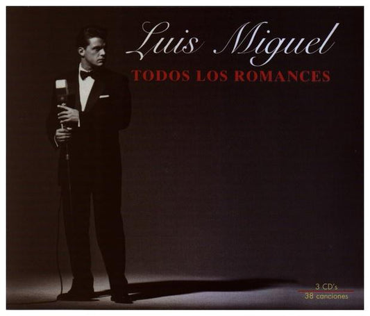 LUIS MIGUEL - TODOS LOS ROMANCES (3CD) | BOXSET