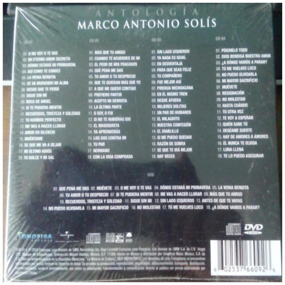 MARCO ANTONIO SOLIS - ANTOLOGIA (4CD+DVD) | CD