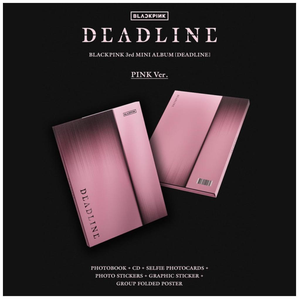 BLACK PINK - DEADLINE-BLACKPINK THE 3RD MINI ALBUM (PINK VERSION) | CD