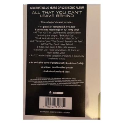 U2 - ALL THAT YOU...20TH ANNIVERSATY SUPER DELUXE BOX (11LP) | BOXSET