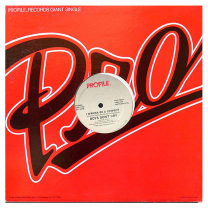 BOYS DON T CRY - I WANNA BE A COWBOY | 12" MAXI SINGLE USADO