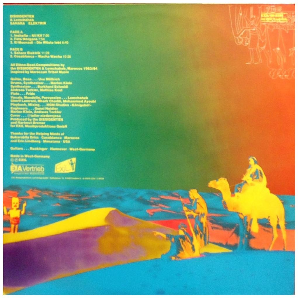 DISSIDENTEN - SAHARA ELECTRIC | VINILO USADO