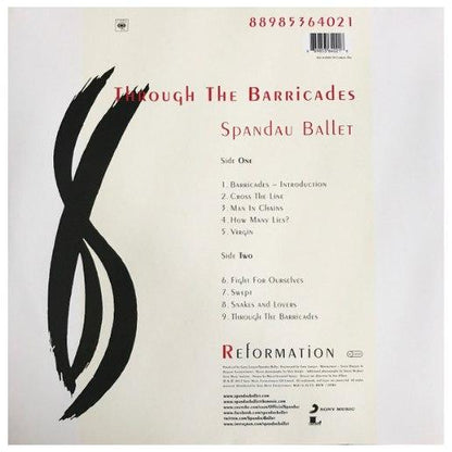 SPANDAU BALLET - THROUGH THE BARRICADES (POSTER) | VINILO