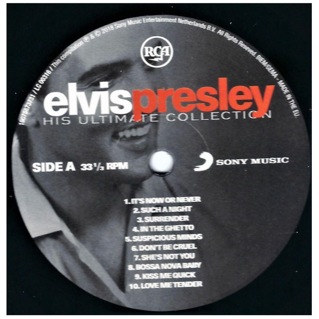 ELVIS PRESLEY - HIS ULTIMAT COLLECTION | VINILO