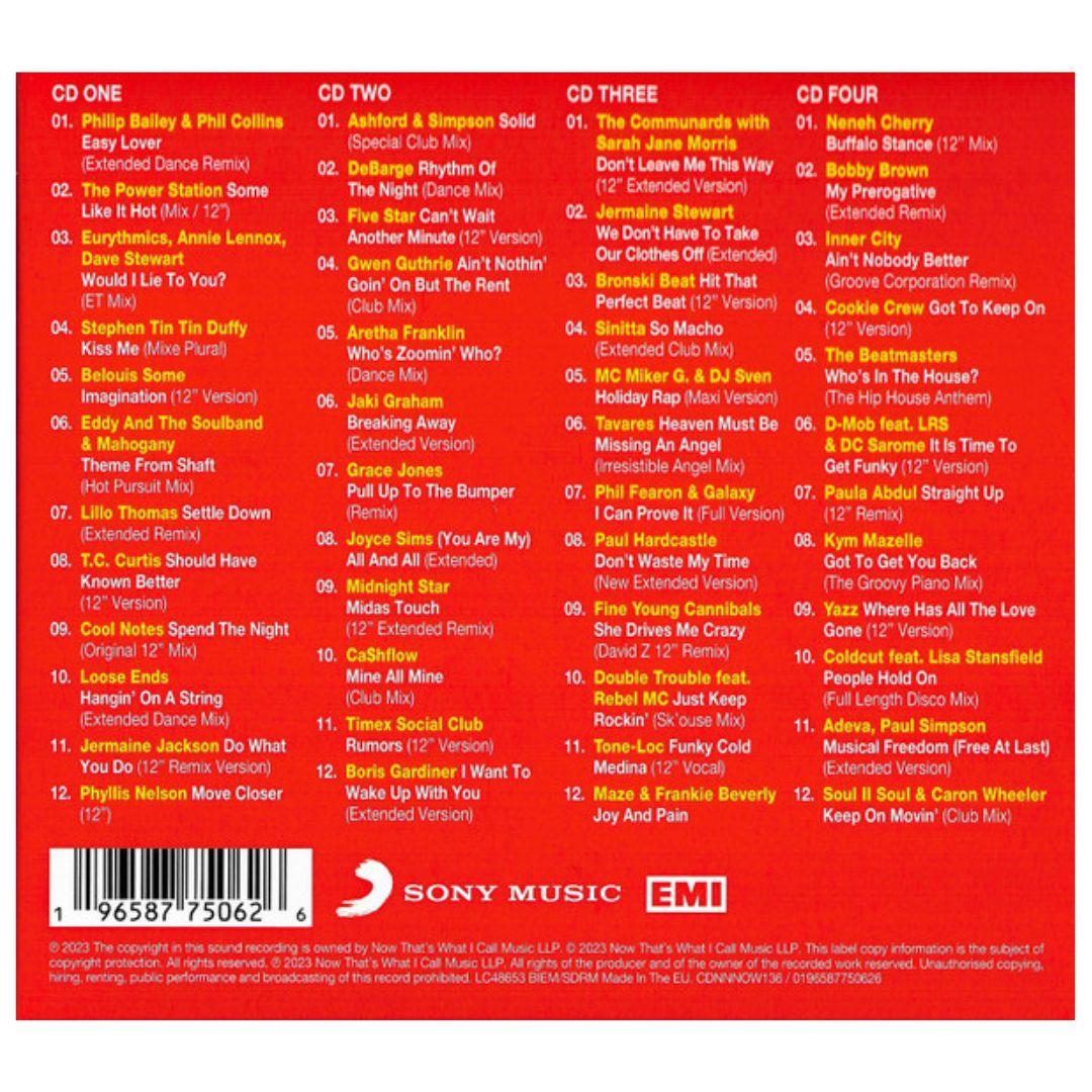 NOW DANCE THE 80 S - VARIOS (4CD) | CD