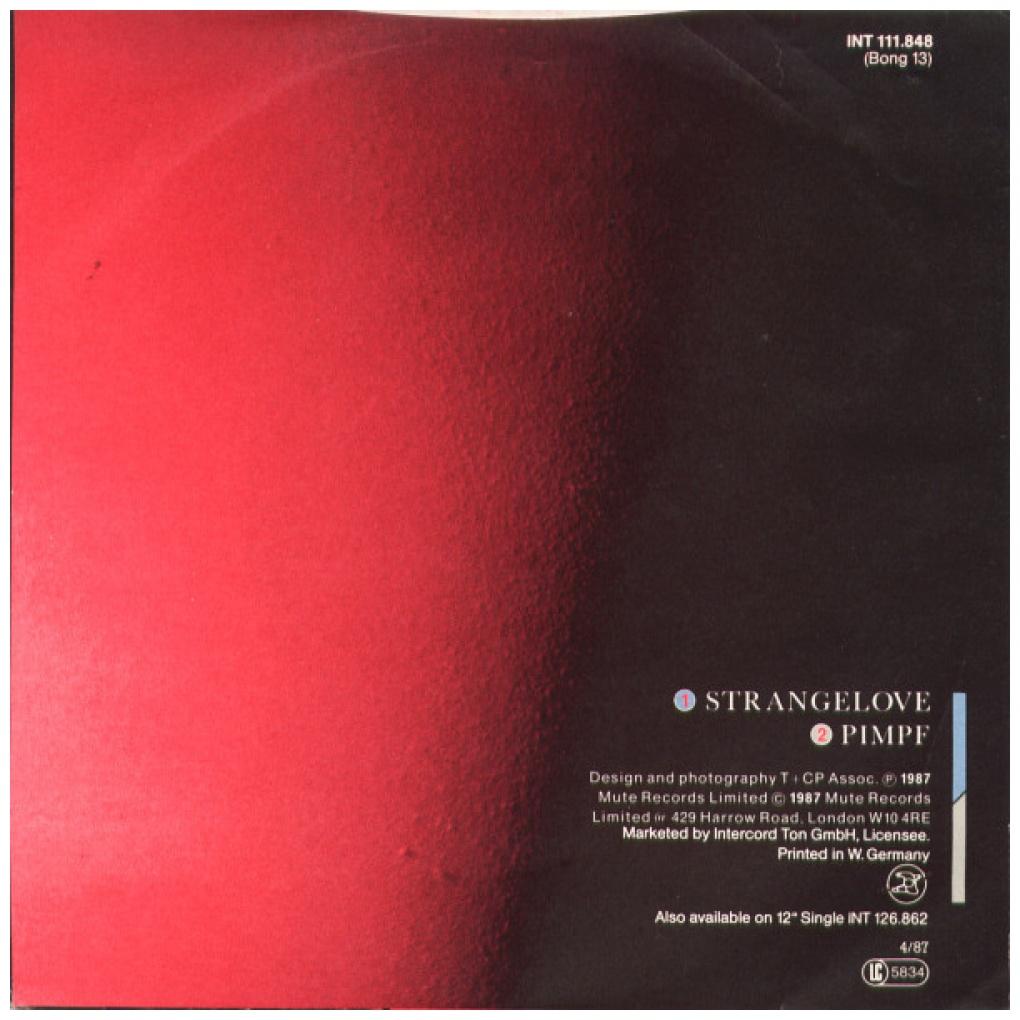 DEPECHE MODE - STRANGE LOVE | 7" SINGLE USADO