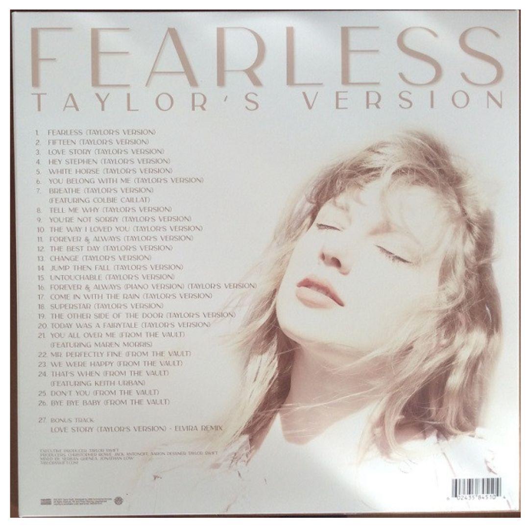TAYLOR SWIFT - FEARLESS (TAYLOR S VERSION GOLD) (3LP) | VINILO