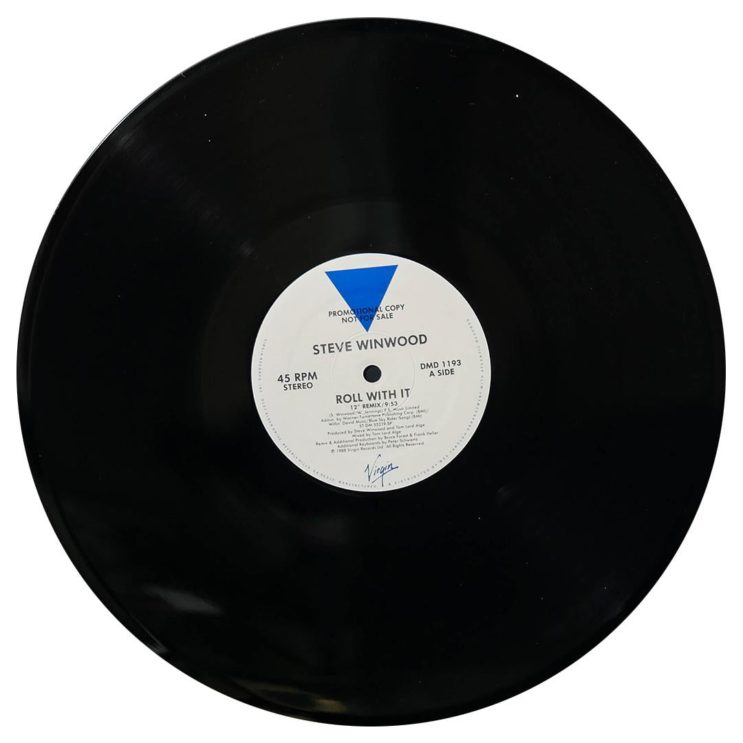 STEVE WINWOOD - ROLL WITH IT | 12" MAXI SINGLE USADO