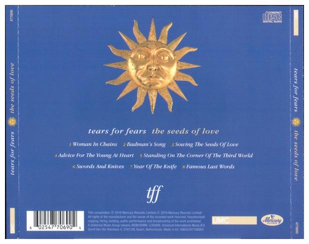 TEARS FOR FEARS - SEEDS OF LOVE | CD