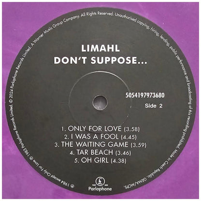LIMAHL - DON'T SUPPOSE (LAVENDER VINYL) | VINILO