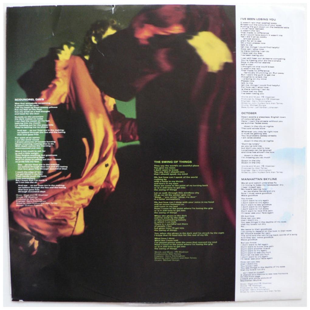 A-HA - SCOUNDREL DAYS | VINILO USADO