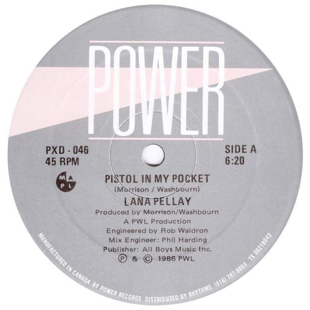 LANA PELLAY - PISTOL IN Y POCKET | 12'' MAXI SINGLE USADO