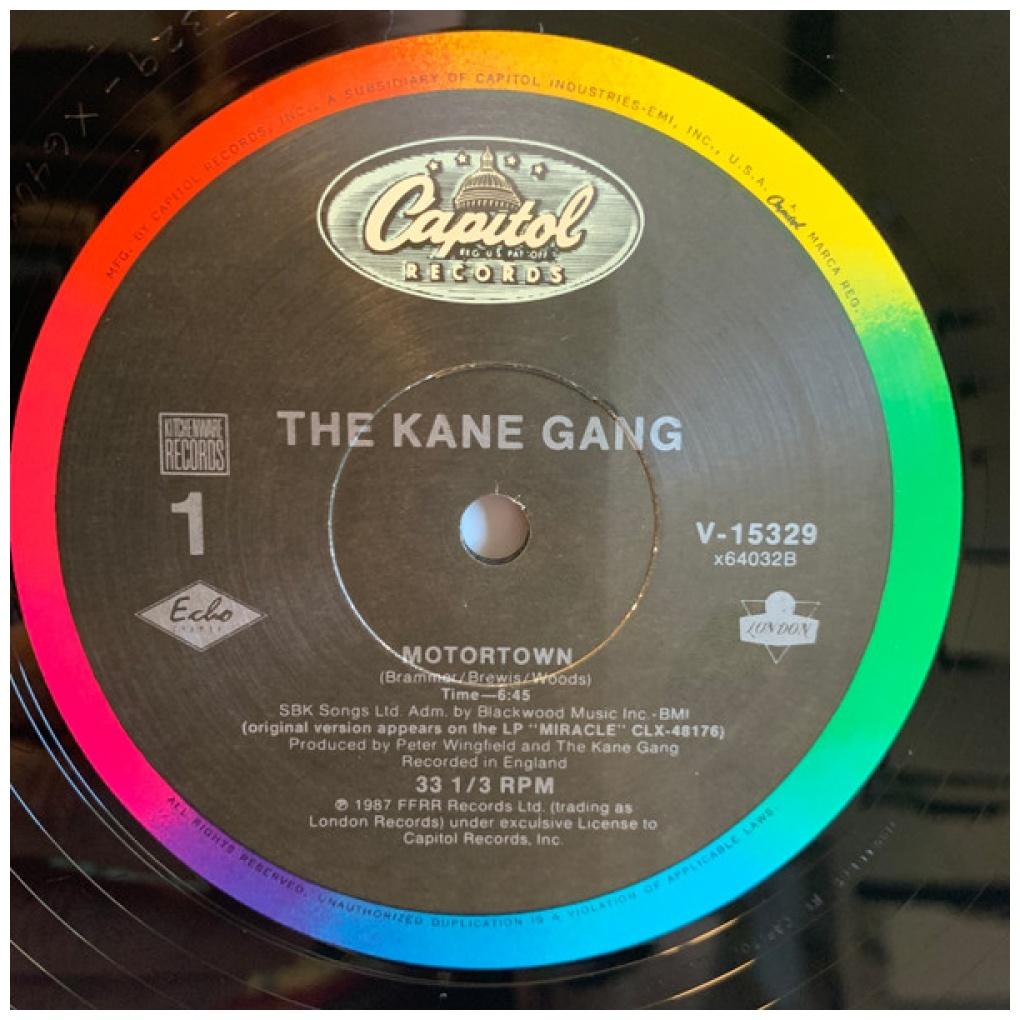 KANE GANG - MOTORTOWN | 12" MAXI SINGLE VINILO USADO