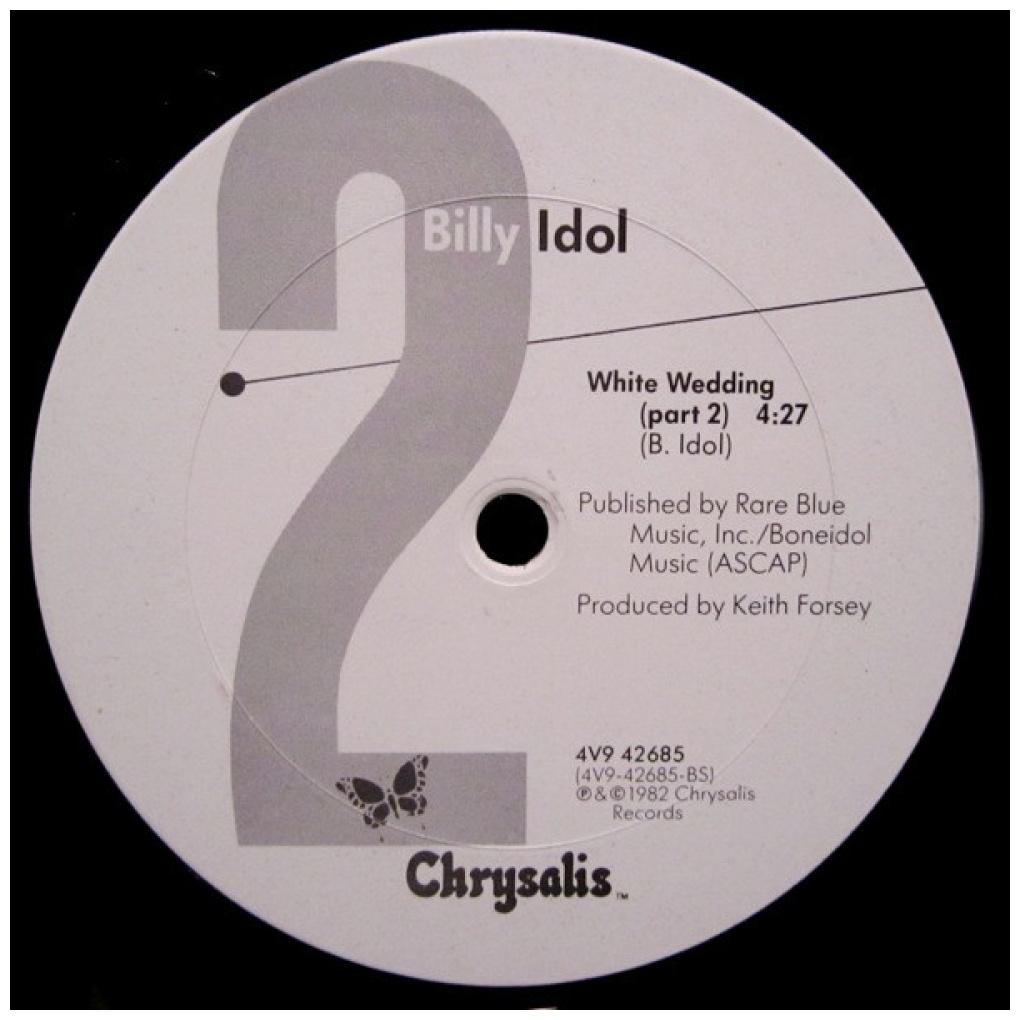 BILLY IDOL - WHITE WEDDING | 12'' MAXI SINGLE USADO
