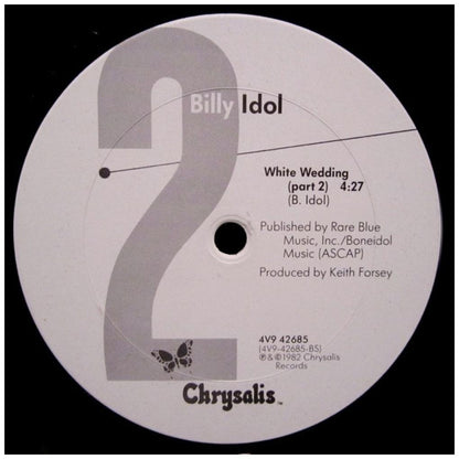 BILLY IDOL - WHITE WEDDING | 12'' MAXI SINGLE USADO