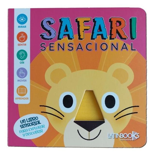 LIBRO SENSORIAL - SAFARI SENSACIONAL (DURA) - ROSE ROSE HARKNESS | LIBRO