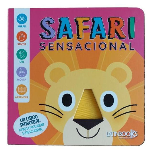 LIBRO SENSORIAL - SAFARI SENSACIONAL (DURA) - ROSE ROSE HARKNESS | LIBRO