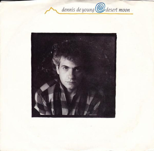 DENNIS DEYOUNG - DESERT MOON | 7" SINGLE VINILO USADO