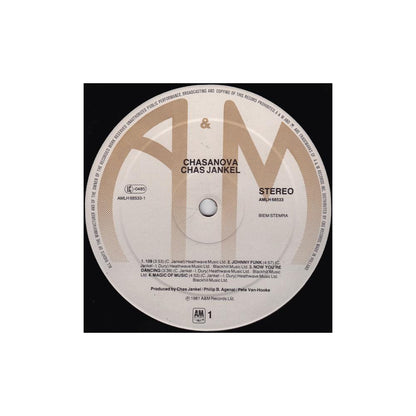 CHAS JANKEL - CHASANOVA  | VINILO USADO
