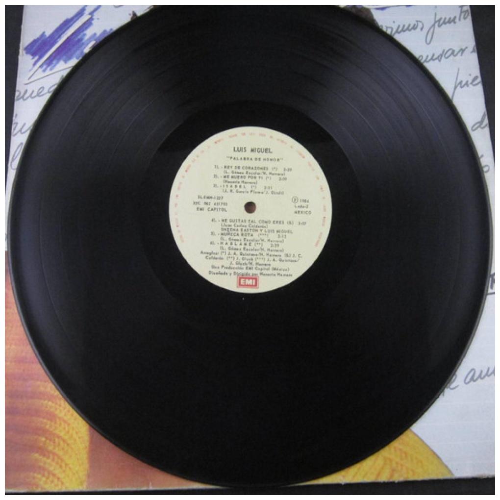 LUIS MIGUEL - PALABRA DE HONOR | VINILO USADO