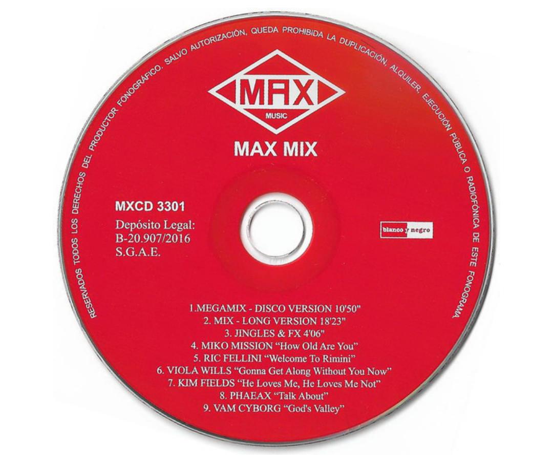 MAX MIX - VOL.1 | CD