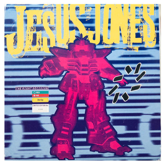 JESUS JONES - THE RIGHT DECISION | 12" MAXI SINGLE USADO
