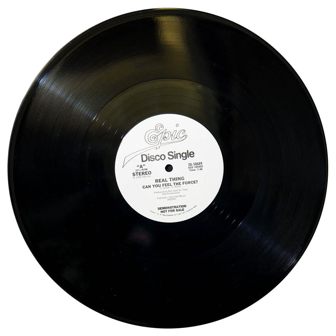 REAL THING - CAN YOU FEEL THE FORCE | 12" MAXI SINGLE USADO