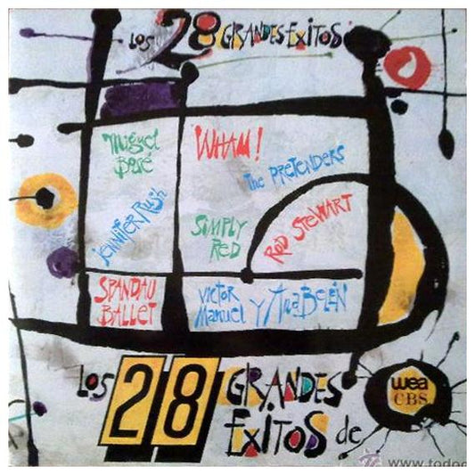 LOS 28 GRANDES EXITOS - VARIOS (2LP) | VINILO USADO