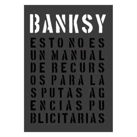 BANKSY-  ESTO NO ES UN MANUAL DE RECURSOS... (DURA) - BANKSY | LIBRO