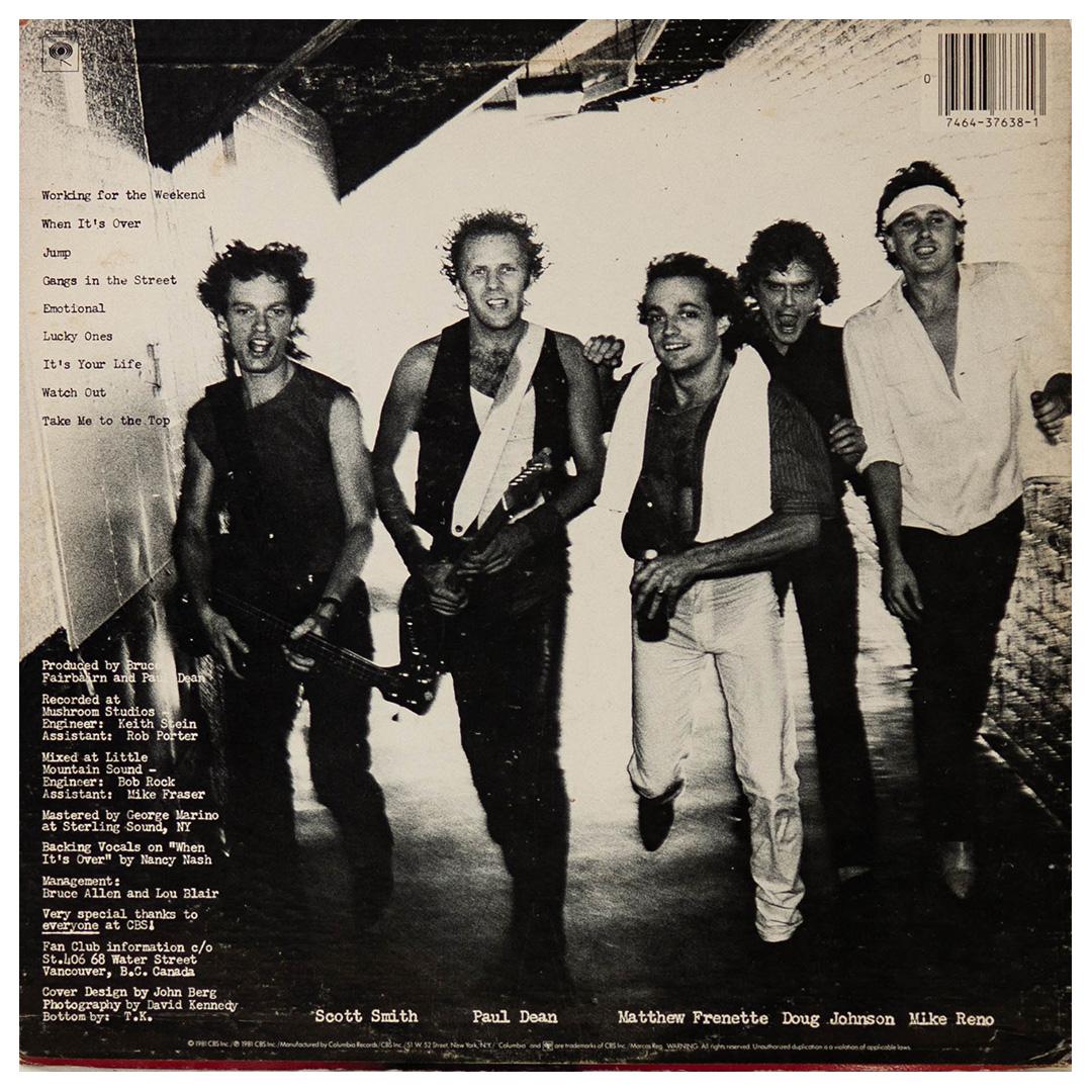 LOVERBOY - GET LUCKY | VINILO USADO