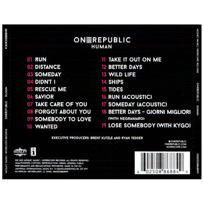 ONE REPUBLIC - HUMAN (DE LUXE)| CD