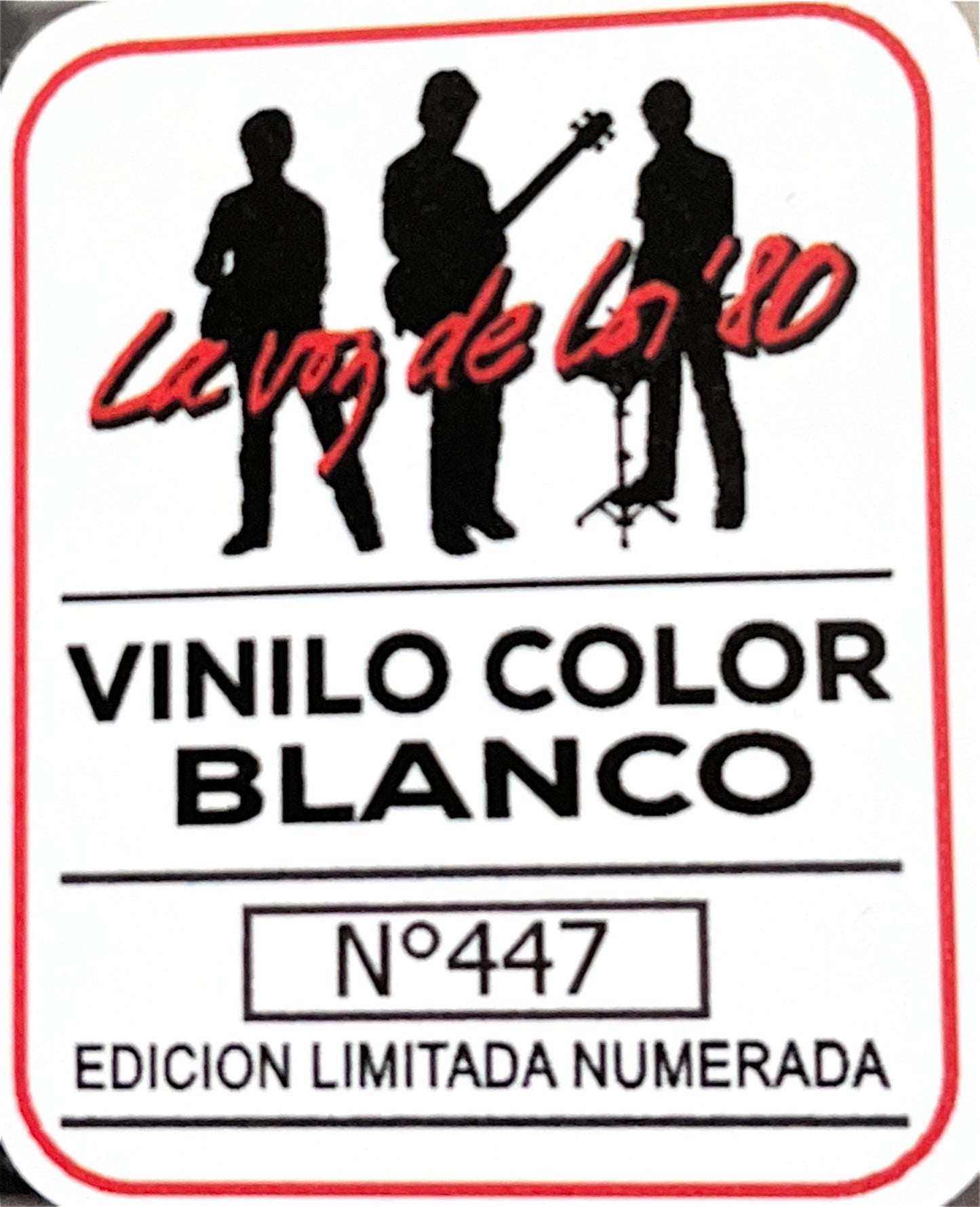 LOS PRISIONEROS   - LA VOZ DE LOS 80 S (WHITE VINYL) | VINILO