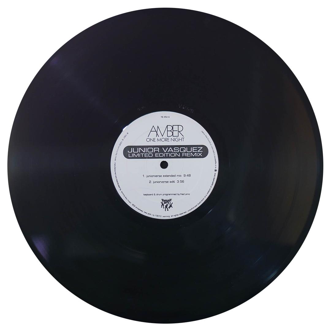 AMBER - ONE MORE NIGHT (JUNIOR VASQUEZ REMIX) | 12" MAXI SINGLE USADO
