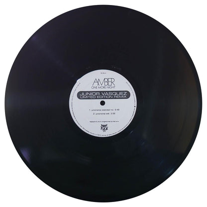 AMBER - ONE MORE NIGHT (JUNIOR VASQUEZ REMIX) | 12" MAXI SINGLE USADO