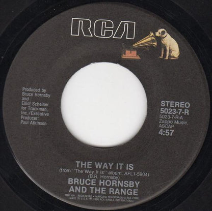 BRUCE HORNSBY AND THE RANGE - THE WAY IT IS | 7" SINGLE VINILO USADO